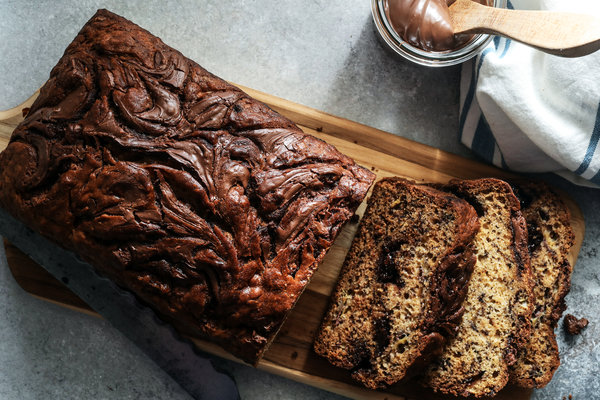 Recipe: Nutella Banana Cake